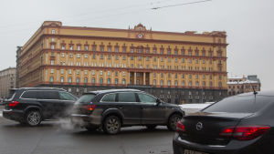 Den ryska federala säkerhetstjänstens, FSB:s, huvudkontor i Moskva. FSB:s högkvarter i Moskva i januari 2017