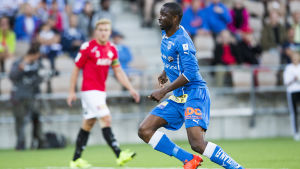 Michael Ibiyomi gjorde sex mål. Michael Ibiyomi gjorde sex mål.