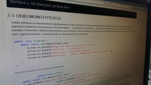 Ruutukaappaus Helsingin yliopiston MOOC-verkko-oppimiskokonaisuudesta Ruutukaappaus Helsingin yliopiston MOOC-verkko-oppimiskokonaisuudesta