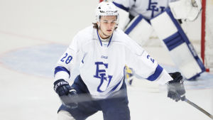 Victor Westermarck är assisterande kapten och en av de ledande backarna i Espoo United. Victor Westermarck, Espoo United.