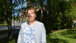 Kommunalpolitiker Åsa Björkman (SFP) från Larsmo. Kommunalpolitiker Åsa Björkman (SFP) från Larsmo