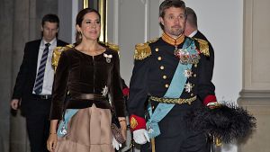 Kronprinsessan Mary och kronprins Frederik av Danmark. Kronprins Frederik och kronprinsessan Mary