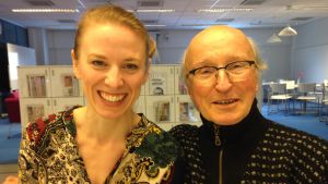 Matilda Hemnell och Fred Negendanck Matilda Hemnell och Fred Negendanck poserar