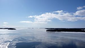 Radion sänder en hel vecka från världsnaturarvet i Kvarken Vy från Replotbron i Korsholm