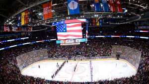Fokus på USA då NHL utvecklar World Cup. Torontoarenan under World Cup of Hockey 2016.