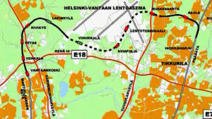 Marja-radan linjaus- ja asemasuunnitelma vuodelta 2003 poikkeaa jonkin verran toteutuneesta Kehäradasta. Kehäradan linjaus- ja asemasuunnitelma vuodelta 2003