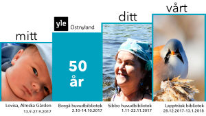 Affischen har förverkligats i samarbete med yrkesinstitutet Inveon. Affisch för fotoutställning