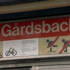 Gårdsbacka metrostation.