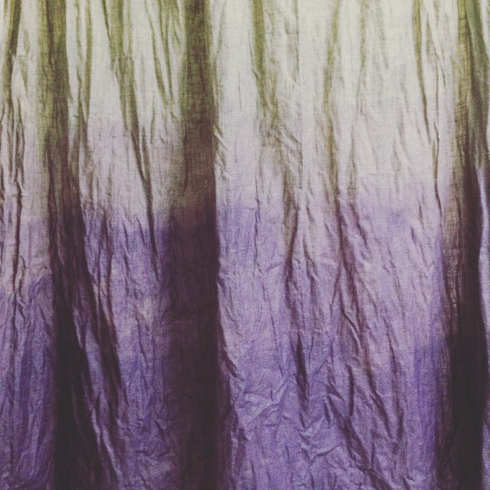 Ombréfärgning ombre colored hammock fabric