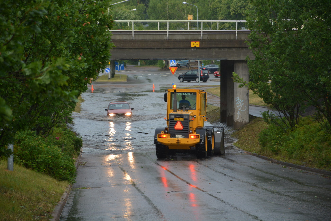Störtregn och hagel drabbade Raseborg | Västnyland | svenska.yle.fi