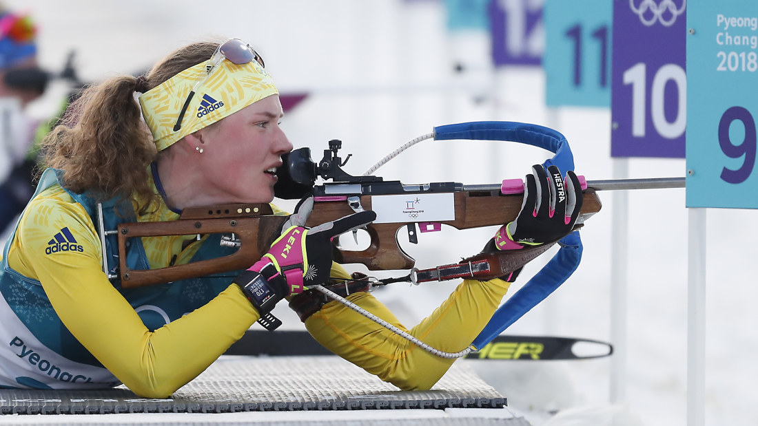 Sensationellt OS-Guld i skidskytte