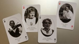 Mestaripelimanneja pelikorteissa