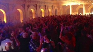 K50-disco på gamla studenthuset. 