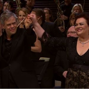 Violeta Urmana RSO:n solistina ja Hannu Lintu