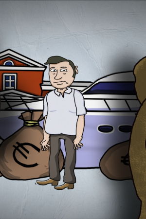 Mikko miettii omaisuutensa piilottamista veroparatiisiin.