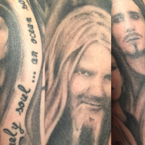 Saksalaisen Nightwish-fanin tatuointeja