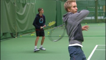 Federer på TV tände gnistan i Närpes