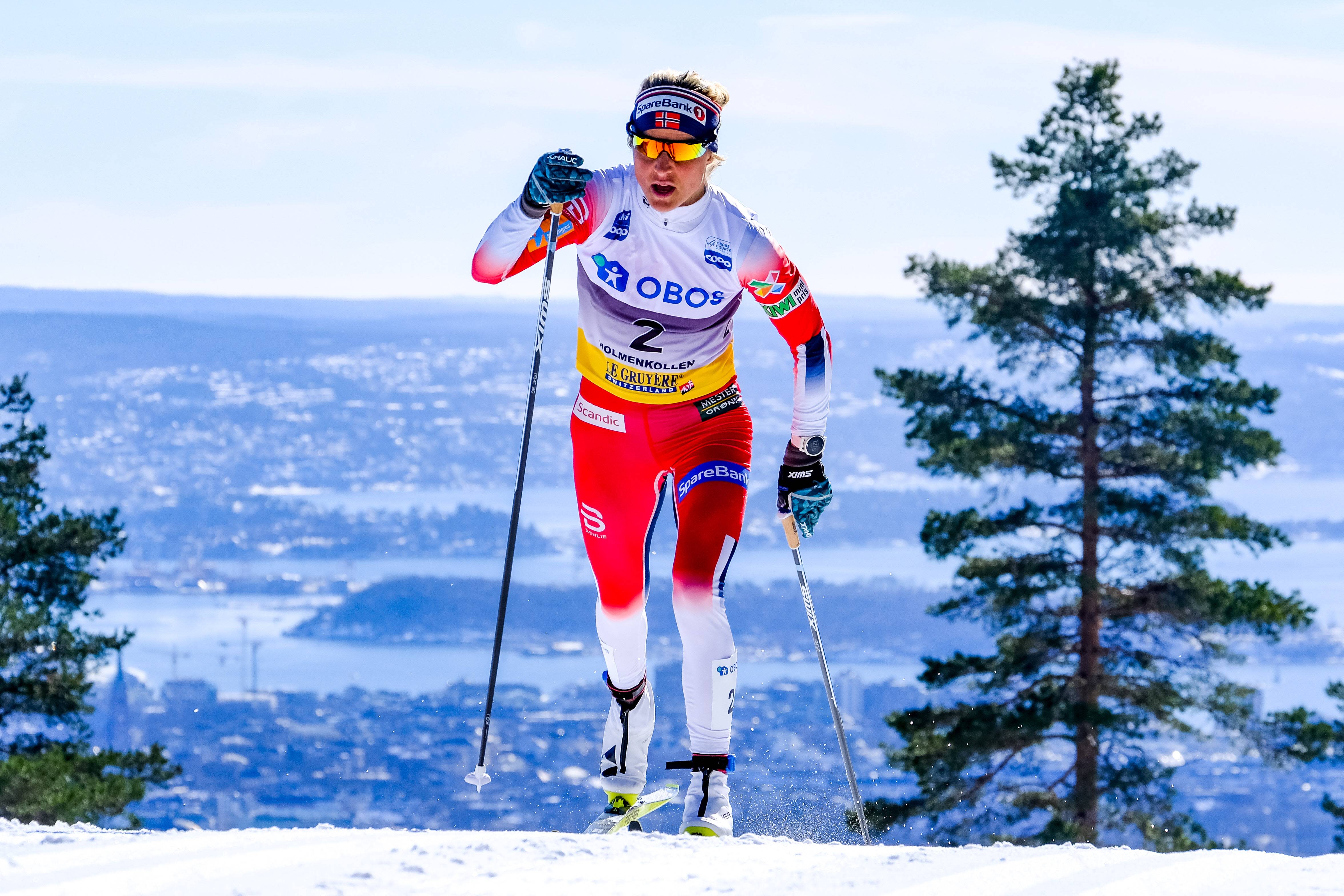 Världscupen på skidor, damernas 30 km (svenskt referat) Världscupen