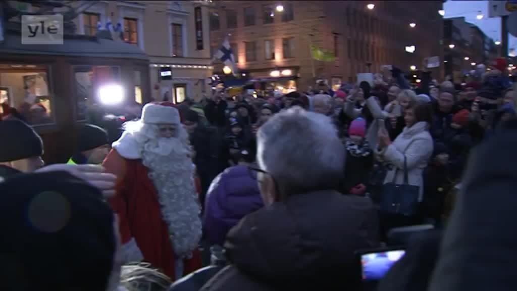 Uutisvideot Joulukadun Avajaiset Uutisvideot Tv Areena Yle Fi