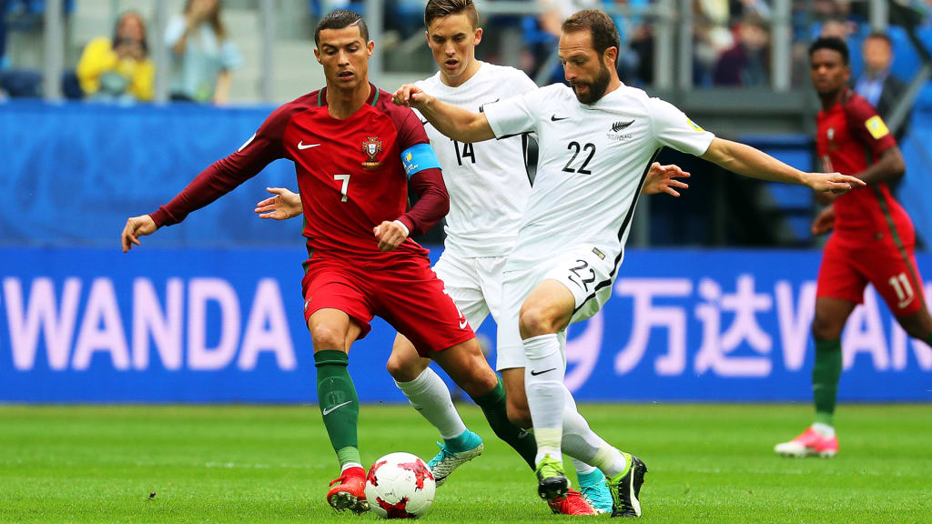Jalkapallon Fifa Confederations Cup 2017 Loppuottelu Chi Ger