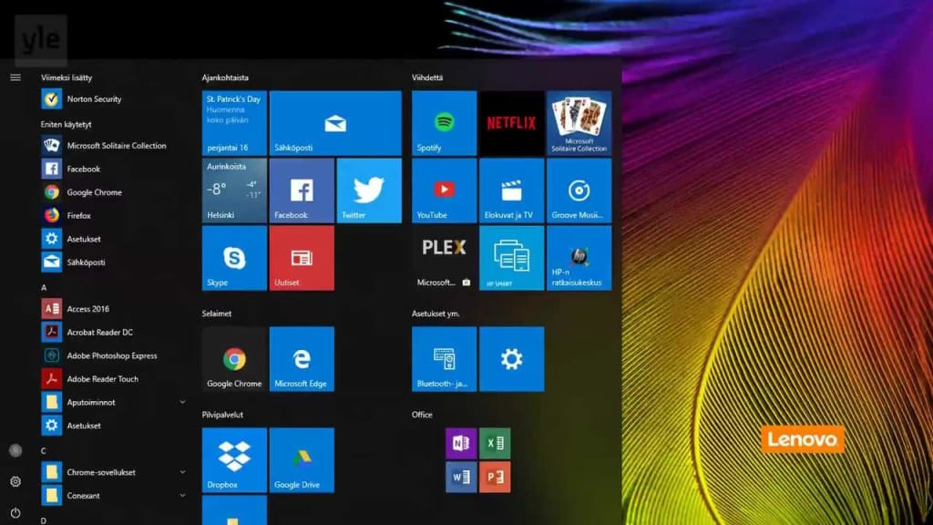 Digitreenit Kuvakkeiden Ryhmittely Aloitusnaytolla Windows 10 Ssa