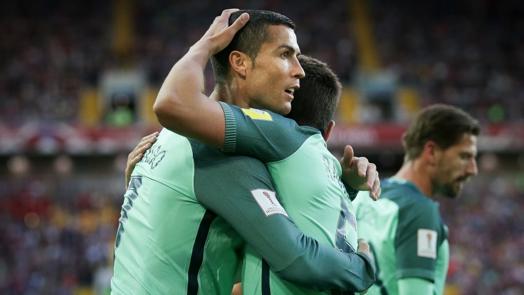 Jalkapallon Fifa Confederations Cup 2017 Portugali Voitti Venajan