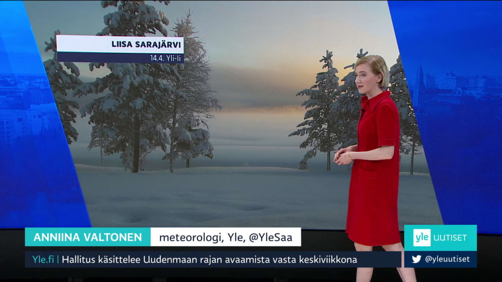 Saaennuste Klo 7 40 Saa Tv Areena Yle Fi