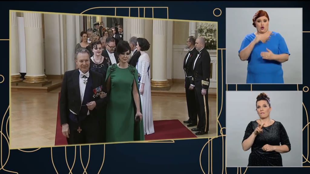 Itsenaisyyspaivan Juhlavastaanotto 2018 Viittomakielelle