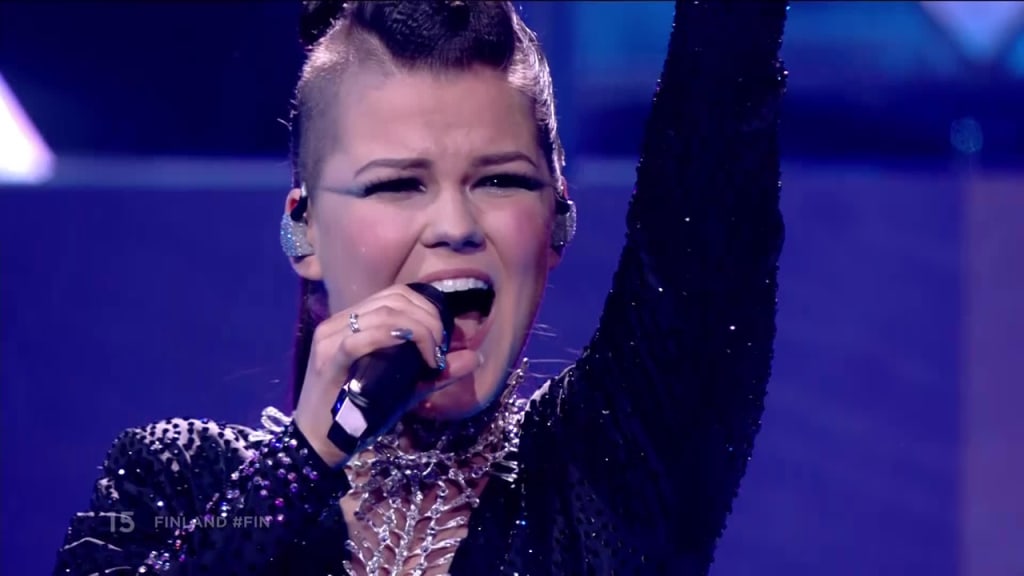 Saara Aallon Uudistettu Monsters Soi Euroviisujen Semifinaalissa
