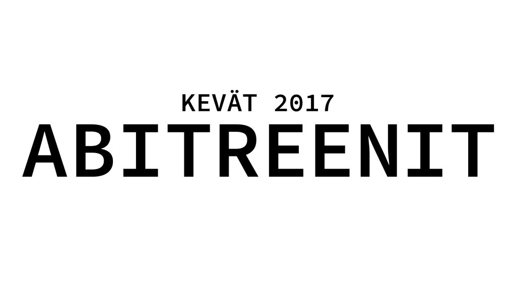 Abitreenit Aidinkieli Yo Koelahetys Kevat 2017 Tv Areena
