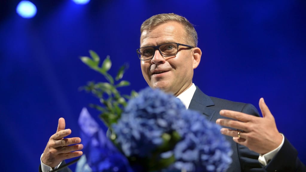 Kokoomuksen Puheenjohtajan Petteri Orpon Linjapuhe Yle Uutiset Suora Tv Areena Yle Fi
