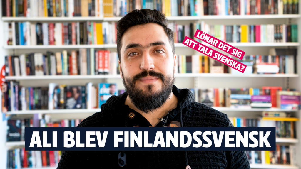 Ali Fran Syrien Larde Sig Svenska Da Han Kom Till Finland Svenska Yle Story Tv Arenan Svenska Yle Fi