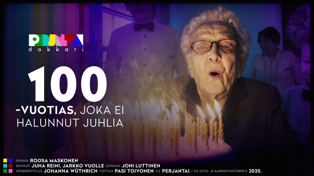 100 Vuotias Joka Ei Halunnut Juhlia Perjantai Dokkari Tv Areena Yle Fi