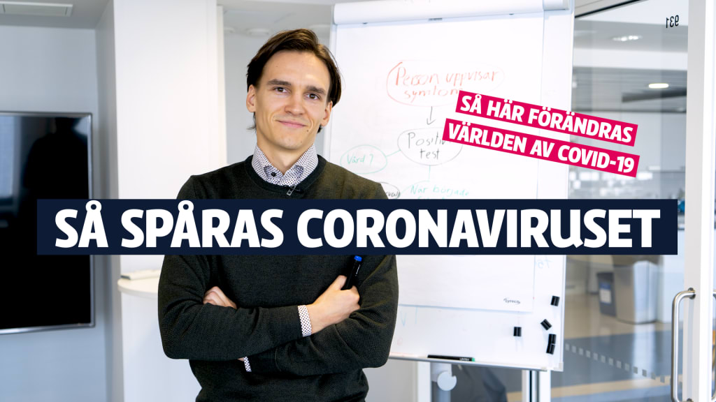 Daniel Jobbar Med Att Jaga Coronaviruset Sa Har Gar Smittsparning Till Svenska Yle Story Tv Arenan Svenska Yle Fi