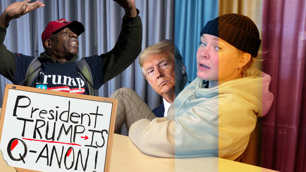 Qanon Ytterligare En Farlig Konspirationsteori Hajbo Nyheter Tv Arenan Svenska Yle Fi