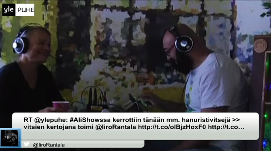 Ali Show Vieraana Rita Tainola Ali Show Tv Areena Yle Fi