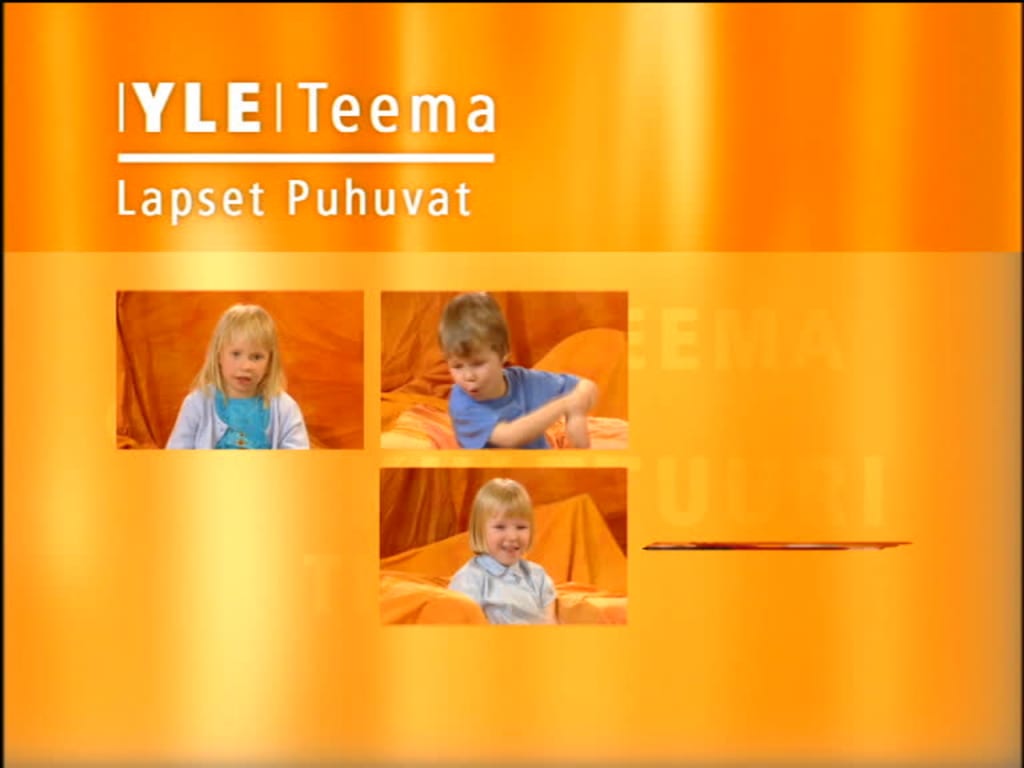 Jakso 8 Lapset Puhuvat Tv Areena Yle Fi
