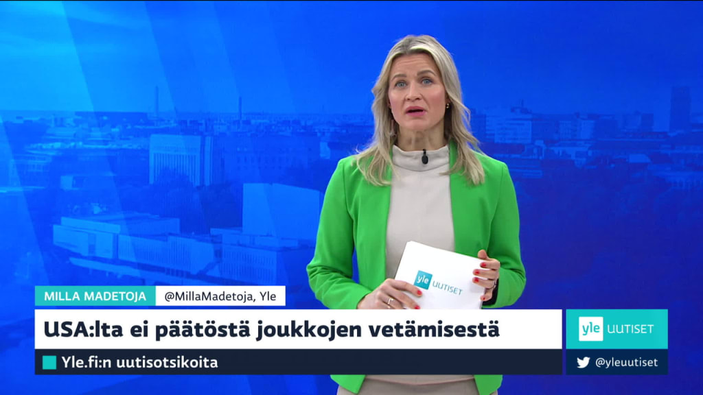 Yle Uutiset Klo 7 30 Yle Uutiset Tv Areena Yle Fi