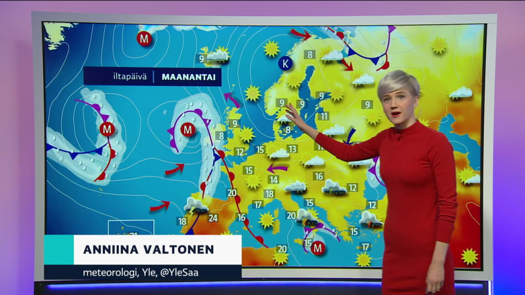 Saaennuste Klo 7 00 Saa Tv Areena Yle Fi