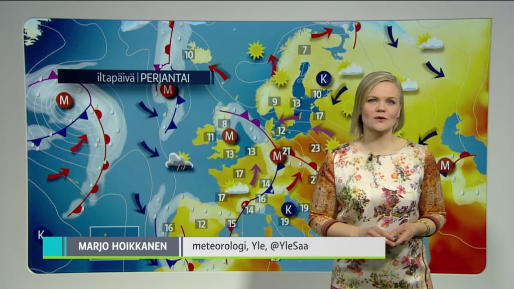 Saaennuste Klo 7 00 Saa Tv Areena Yle Fi