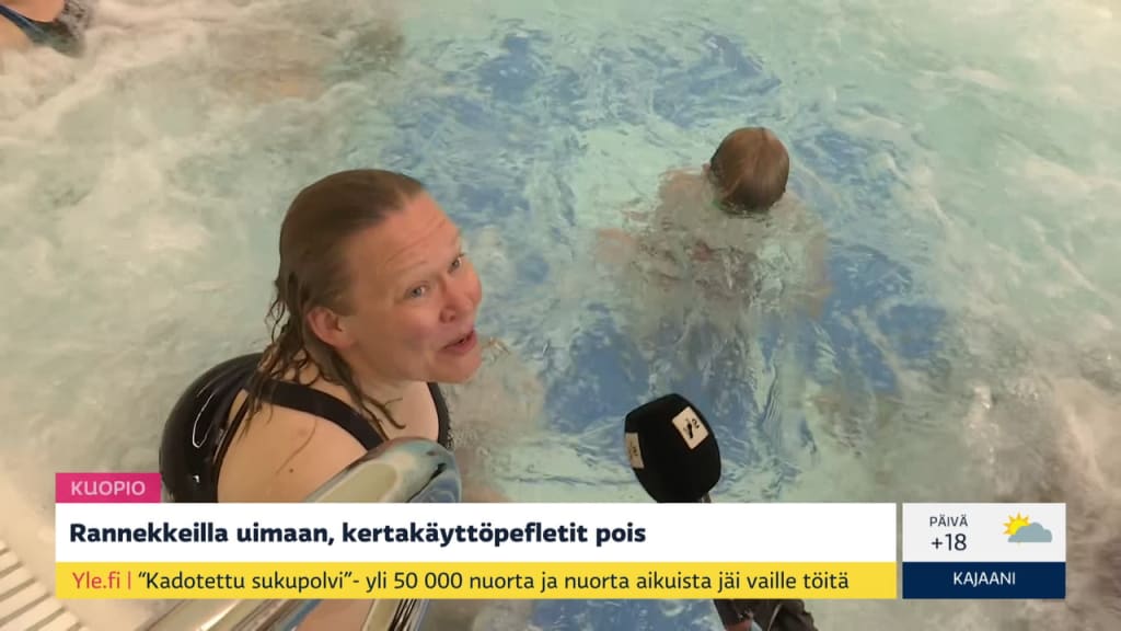 Maan Toiseksi Suurin Uimahalli Avautui Polskijoille Kuopiossa Ylen Aamu Tv Areena Yle Fi