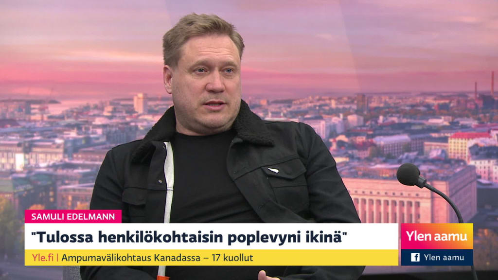 Samuli Edelmann Seuraava Levy On Henkilokohtaisin Ikina Ylen Aamu Tv Areena Yle Fi He is an actor, known for missiya. samuli edelmann seuraava levy on henkilokohtaisin ikina