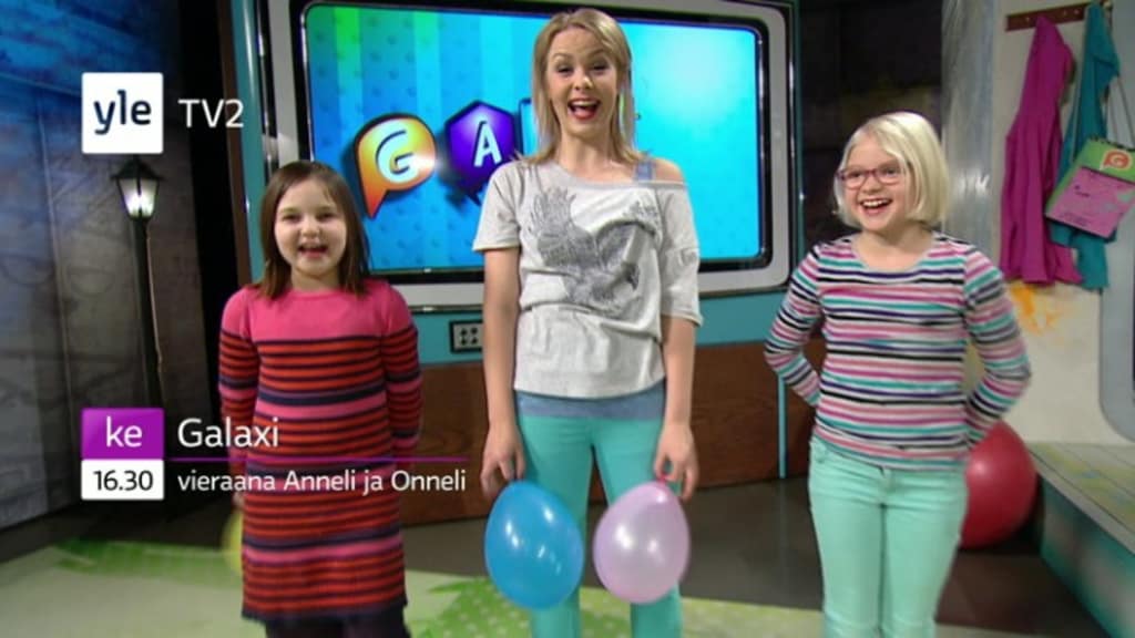 Galaxi Onneli Ja Anneli Nayttelijat Ke 19 3 Galaxissa Tulossa Tv Areena Yle Fi