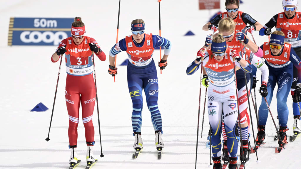 Stafett, 4 x 5 km, damer VM på skidor TV Arenan svenska.yle.fi