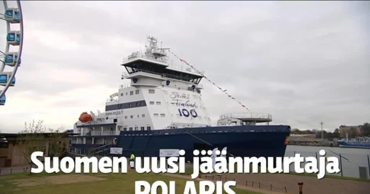 Huippumoderni jäänmurtaja Polaris pääsee pian tositoimiin - video | Yle  Uutiset