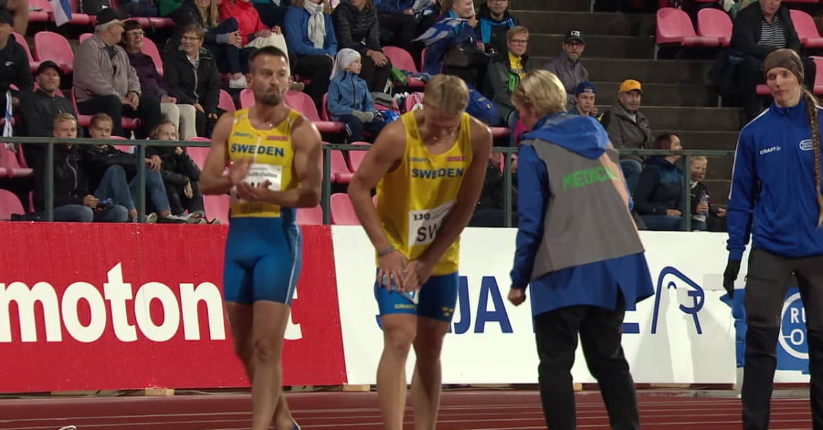 Hurjaa Draamaa Maaottelun Pikaviestiss Suomi Juoksi Vaikeissa Oloissa 