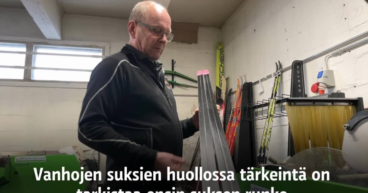 Varastoista kaivetaan nyt turvonneita suksia, joita ei kannata