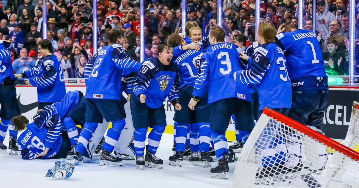 Team Finland wins gold at ice hockey junior championship Yle