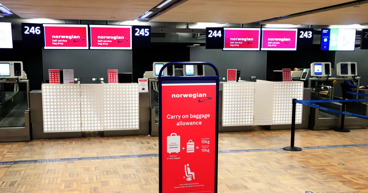 Norwegian baggage drop 2025