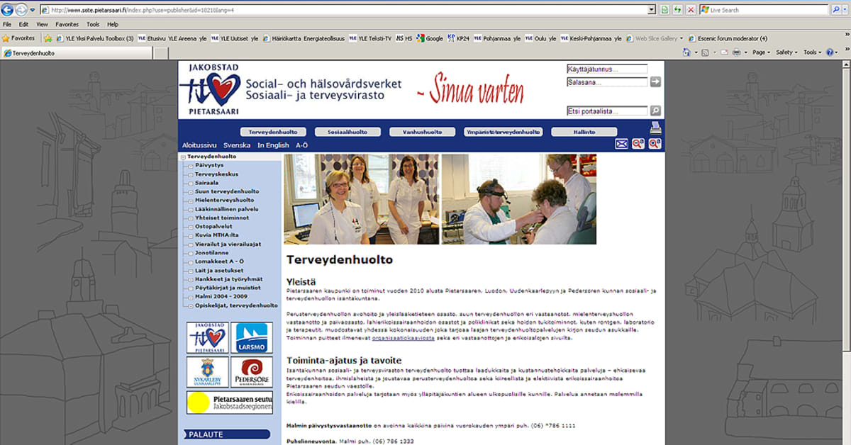 Sairaalan nettisivuille verkkohyökkäyksiä | Yle Uutiset